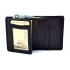 BARTEX 001W skórzany portfelik, etui brązowy SLIM