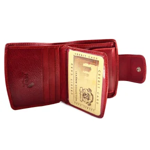 Wnętrze portfela Bartex 1005D-ID – przegródki na karty i dokumenty Bartex 1005D-ID interior – card and document compartments