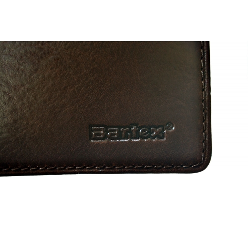 BARTEX 1007M skórzany portfel męski Slim