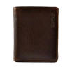 Skórzany portfel męski BARTEX 10098D brązowy – widok z przodu / BARTEX 10098D brown men’s leather wallet – front view