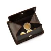 Portfel skórzany BARTEX 10098D brązowy – opakowanie prezentowe / BARTEX 10098D brown leather wallet – gift packaging