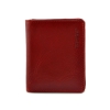 BARTEX 10098D skórzany portfel  RFID * czerwony