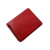 BARTEX 10098D skórzany portfel  RFID * czerwony