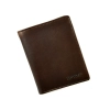Portfel męski BARTEX 10134M brązowy – widok z przodu / BARTEX 10134M brown men’s wallet – front view