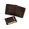 Portfel skórzany BARTEX 10134M – rozłożony widok / BARTEX 10134M leather wallet – open view