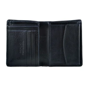 Wnętrze portfela BARTEX 10134M – układ kieszeni i przegródek / Inside view of BARTEX 10134M wallet – card and note compartments