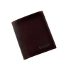 Skórzany portfel męski BARTEX 10201M brązowy – widok z przodu / BARTEX 10201M brown men’s leather wallet – front view