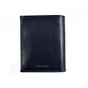 Portfel BARTEX 10220M granatowy – widok z tyłu / BARTEX 10220M navy blue wallet – back view