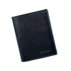 Skórzany portfel męski BARTEX 10220M granatowy – widok z przodu / BARTEX 10220M navy blue men’s leather wallet – front v