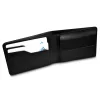 Bartex 330 czarny portfel skórzany – wnętrze i przegrody / Bartex 330 black leather wallet – interior and compartments