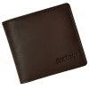 Bartex 331 skórzany portfel męski brązowy – przód Bartex 331 men’s brown leather wallet – front view