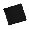 Bartex 331 skórzany portfel męski czarny przód-Bartex 331 men’s black leather wallet front view