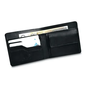 Portfel męski BARTEX 331 czarny – wnętrze z miejscami na karty / BARTEX 331 men’s wallet black – interior with card slots