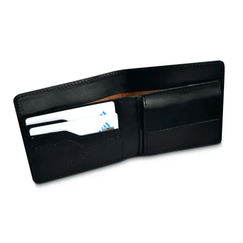 Portfel BARTEX 331 czarny – widok z tyłu i kieszeń na banknoty / BARTEX 331 black wallet – back view and banknote pocket