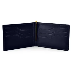 Portfel męski BARTEX 472M granatowy – wnętrze z miejscami na karty / BARTEX 472M men’s wallet navy blue – interior with card slots