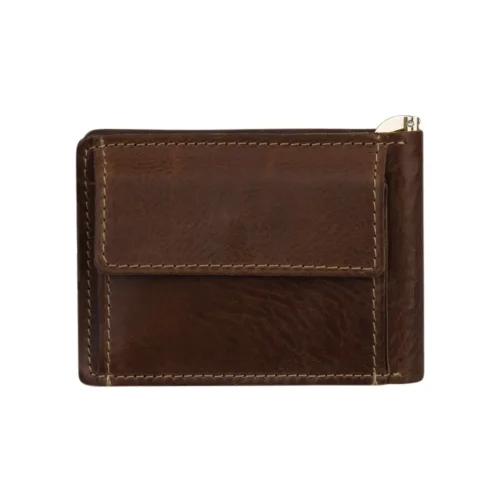 Portfel skórzany BARTEX 472-M Slim – widok tyłu / Leather wallet BARTEX 472-M Slim – back view