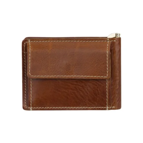 Miejsca na karty (6) – szybki dostęp, ochrona RFID | Card slots (6) – quick access, RFID protection Kieszeń na bilon – zatrzask, solidne wykończenie | Coin pocket – snap closure, solid finish