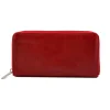 Portfel BARTEX 10172D czerwony – widok z przodu w pozycji poziomej BARTEX 10172D red wallet – front horizontal view