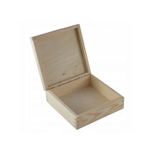 pudełko prezentowe drewniane w stylu 