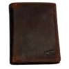 Camel Active 181-704-29 – skórzany portfel męski vintage brązowy ze skóry naturalnej