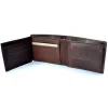 Skórzany portfel męski Camel Active Salamanca brązowy – tył / Leather men’s wallet Camel Active Salamanca brown – back view