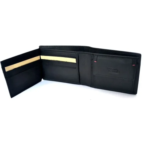 Czarny portfel męski Camel Active 181-702-60 otwarty Camel Active 181-702-60 black men’s wallet open view
