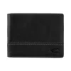 Skórzany portfel męski Camel Active 246/703/24 czarny – widok z przodu Camel Active 246/703/24 black men’s leather walle