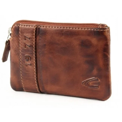 Etui na klucze Camel Active 247-701-29 brązowe skórzane – przód | Camel Active leather key case 247-701-29 brown – front