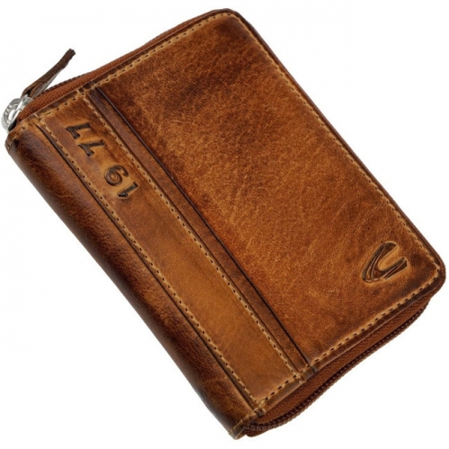 Skórzany portfel Camel Active 247-705-29 Camel Active 247-705-29 – skórzany portfel męski z zamkiem i organizerem