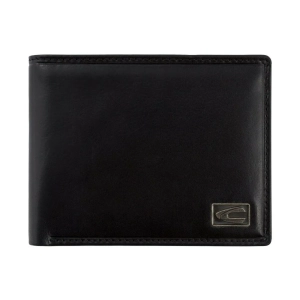 Camel Active skórzany portfel męski RFID STOP czarny portfel ze skóry naturalnej – Camel Active men's leather wallet bla