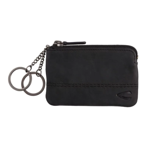Skórzane etui na klucze Camel Active VIETNAM 277-701-60 czarne widok z przodu