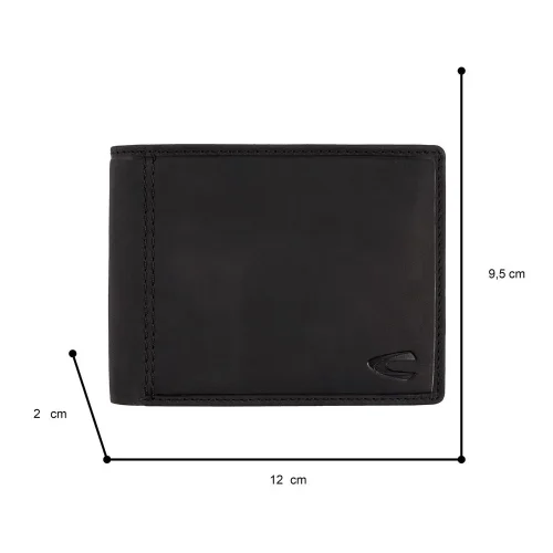 portfel męski czarny 277 703 czarny wymiary