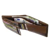 Skórzany portfel męski Camel Active – przegrody na banknoty Camel Active men’s leather wallet – banknote compartments