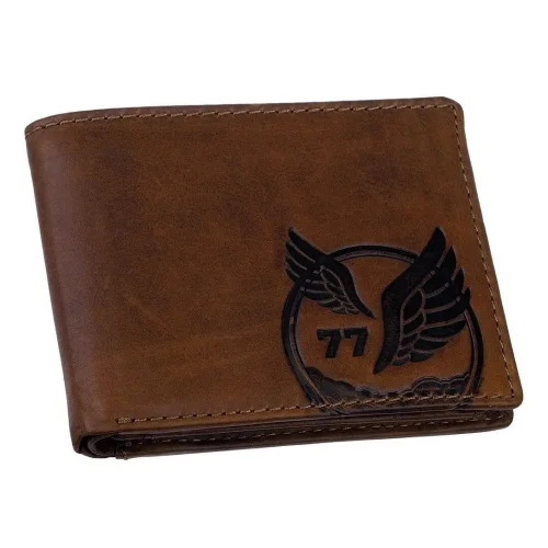 Portfel Camel Active Nepal – wnętrze z miejscami na karty i banknoty Camel Active Nepal leather wallet – interior with card slots and bill compartments