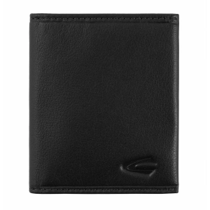 Skórzany portfel Camel Active 286-701-60 czarny – widok z przodu Camel Active leather wallet 286-701-60 black – front vi