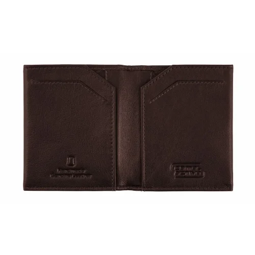 Small Slim CAMEL ACTIVE skórzany portfel, etui brąz 286-701 29 RFID