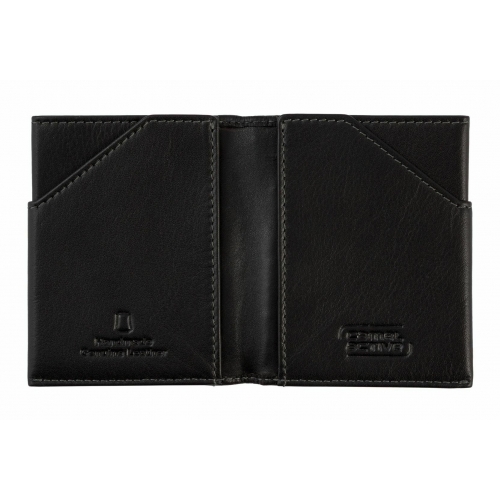 Small Slim CAMEL ACTIVE skórzany portfel, etui czarny 286-702 60 RFID