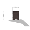 CAMEL ACTIVE Small Slim  skórzany portfel, etui brąz 286-705 29 RFID