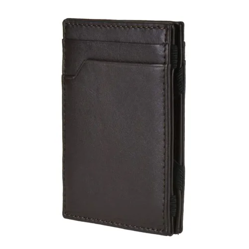 Portfel etui Camel Active w wersji zamkniętej – widok z góry / Camel Active slim wallet closed – top view