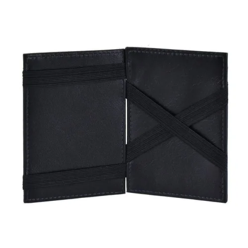 Wnętrze portfela Camel Active – przegrody na karty i banknoty Inside view of Camel Active wallet – card and banknote slots