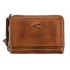 CAMEL ACTIVE skórzany portfel damski na suwak cognac 297-702 RFID
