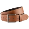 Skórzany pasek męski Camel Active 352-115-22 brązowy – widok z przodu / Camel Active 352-115-22 men’s brown leather belt