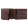 Camel Active 365-702-29 portfel męski skórzany brązowy – wnętrze portfela z miejscem na karty