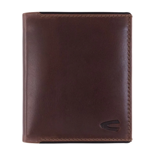 Camel Active 365-705-29 brązowy skórzany portfel męski RFID – widok z przodu / Camel Active 365-705-29 brown men's leath