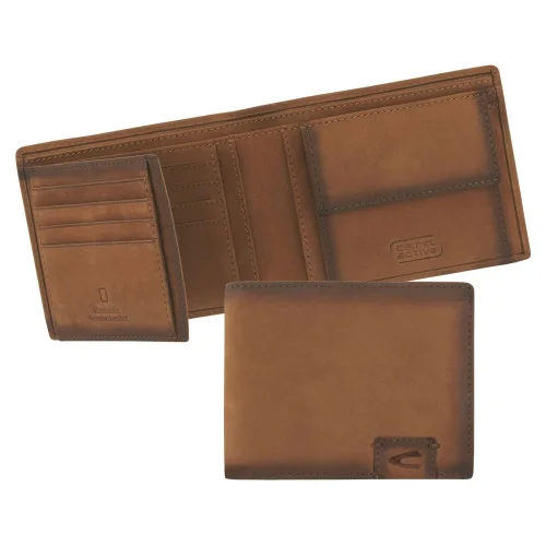 Camel Active Dallas 366-702-22 – Jasnobrązowy Portfel Męski