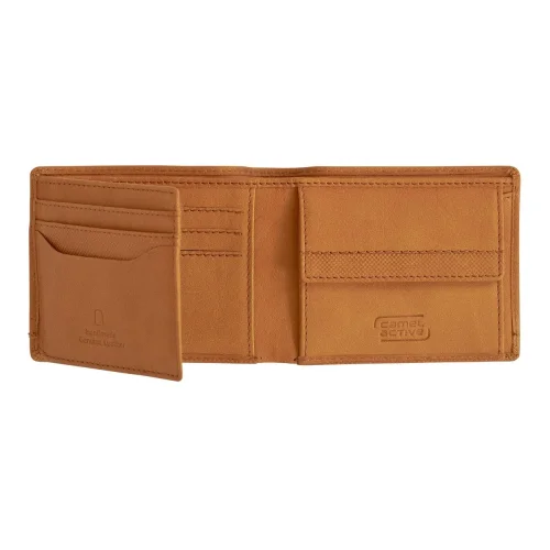 wnętrze portfela Camel Active 4192 022 skóra naturalna