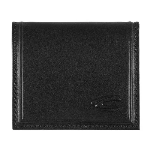 Skórzana bilonówka Camel Active WOOD 4657-60 czarna widok z przodu