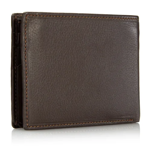 CAMEL ACTIVE B34-703-20 skórzany portfel męski brązowy mały