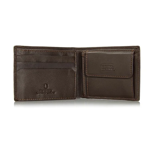 CAMEL ACTIVE B34-703-20 skórzany portfel męski brązowy mały