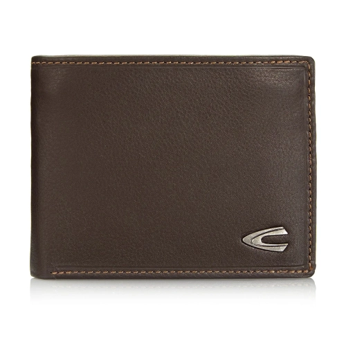 CAMEL ACTIVE B34-703-20 skórzany portfel męski brązowy mały